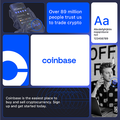 Coinbase Brand coinbase crypto rebrand ui ux
