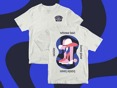 Nashville branding design graphic design illustration merch merchandise nashflow nashvegas nashville offsite retreat shania twain swag tshirt vector