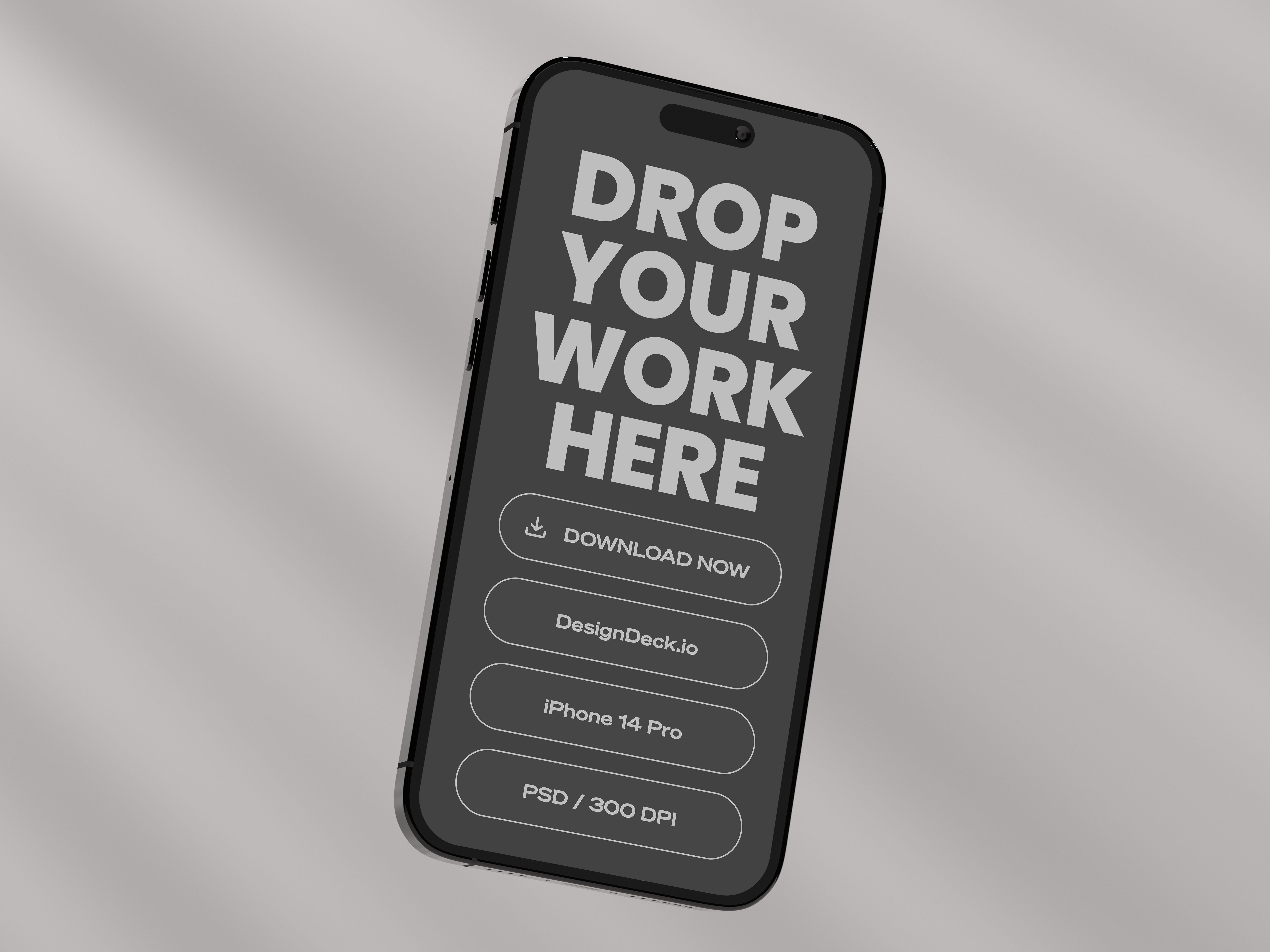 Free iPhone 14 Pro Mockup - B05 device laptop macbook macbook air macbook mockups mock up mockup mockup design mockups psd ui