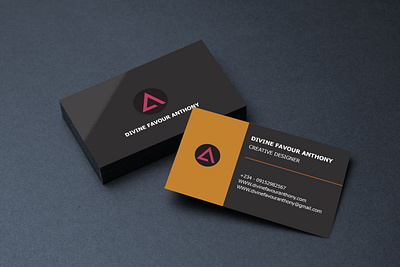 A Simple Business card design. adobe illustrator branding design graphic design illustration mockup designs