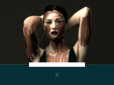 Portrait Practice _Monica Bellucci _02 digital art illustration