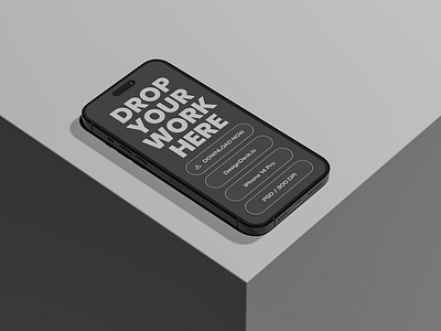 Free iPhone 14 Pro Mockup - B08 branding device laptop macbook macbook air macbook mockup mock up mockup mockup design mockups psd ui