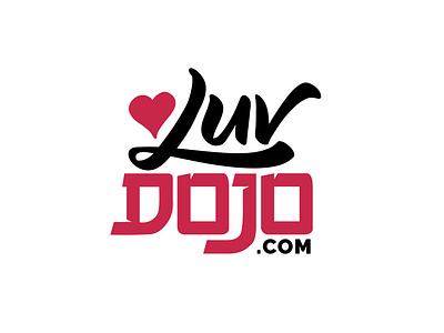 Luv Dojo logo script