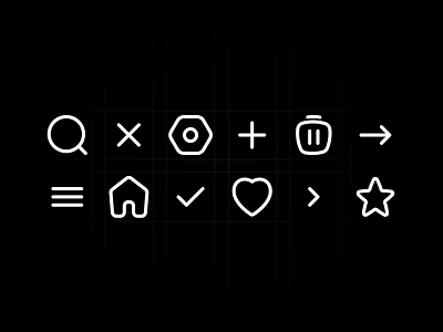 Icons 🖤 design icon icons minimal ui