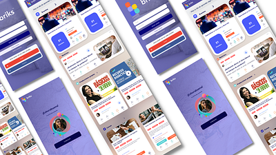 Social Network App app design graphic design product design social network ui uiux