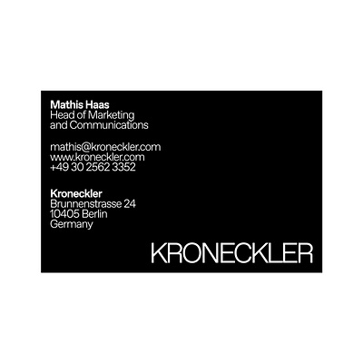 Kroneckler branddesign brandidentity branding businesscards design designinspirations designstudio graphicdesign logo logo design logo inspirations logodesign logodesingideas logoideas logoinspirations logos logotype minimalist visualidentity wordmark