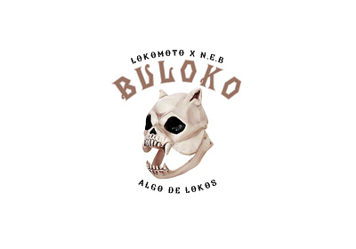 BULOKO logo 3d logo animation branding buloko design dog icon illustration logo logodesign minimalist logo t shart tshart ui vector