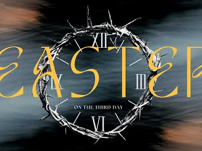 EASTER branding church series crown of thorns easter easter series graphic design series sermon series sunday sermon