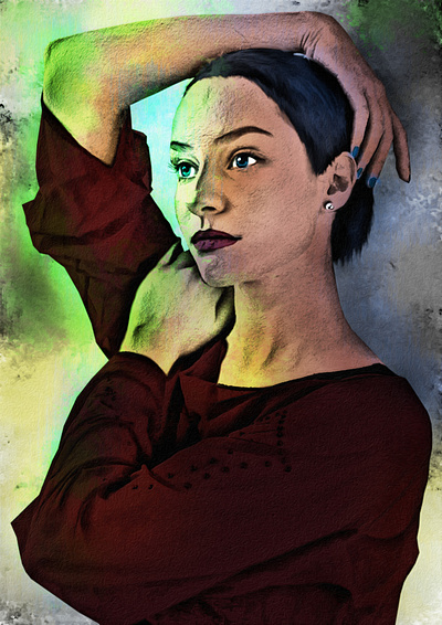 Portrait#2 art digital painting illustration