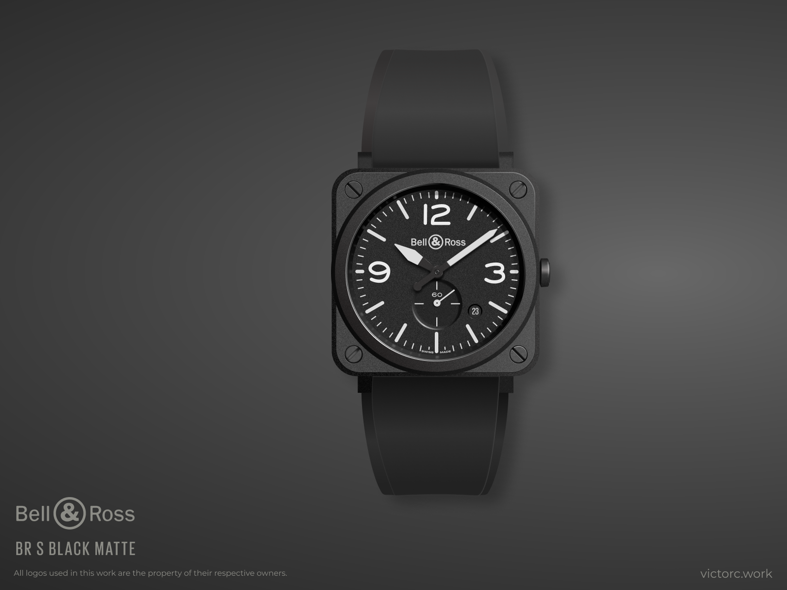 Bell and ross br s black matte hot sale