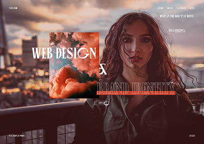 WEB DESIGN & BRAND IDENTITY 2023 brand identity brand strategy branding creative design mockup portfolio ux vector web design webflow
