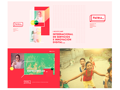 PATRIA_ Laboratorio de de Gobierno y Transformación digital artdirector bootcamp branding design digital digital laboratory graphic design identity logo peru ucd ui ux