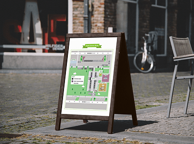 Coppell Farmers Market Map a frame coppell coppell farmers market design farmers flat graphic design illustration map market vector