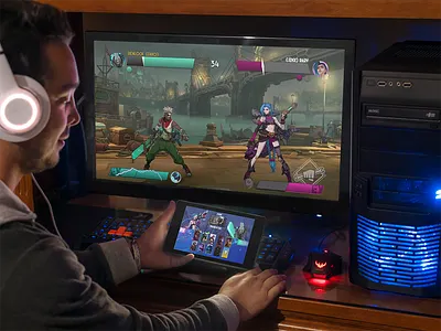 VaultBreaker Video Game UI app design graphic design ui ux ux design