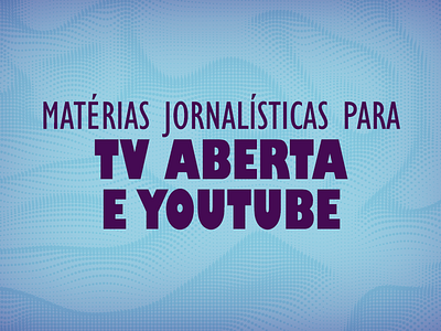 Matérias Jornalísticas para TV Aberta e YouTube adobe after effects adobe premiere pro design edição de vídeo estágio matéria jornalística podcast reportagem tv vídeo youtube