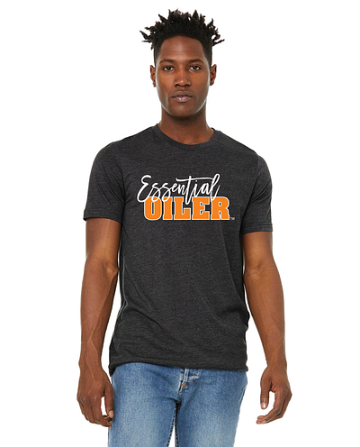 UF Essential Oiler T-Shirt graphic design logo
