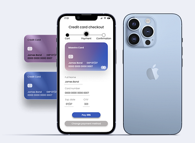 Credit Card Checkout design ui ux