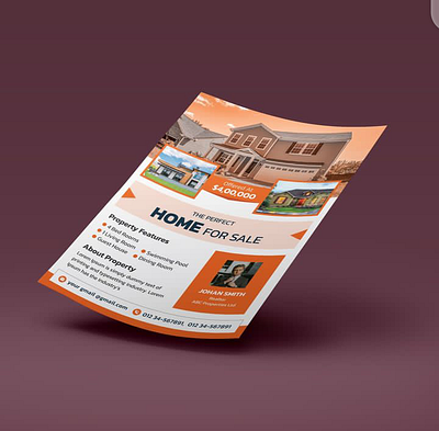 Real estate flyer design 3d banners branding business cards design flyer design graphic design illustration landing page logo motion graphics posters ui ux vector