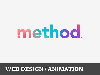 Method animation branding design graphic design responsive design retail ui web