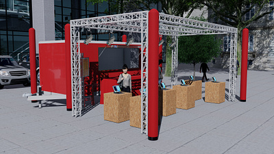 Outdoor Exhibition Booth Design exhibition stand design