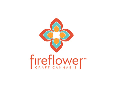 FireFlower Logo branding identity logo
