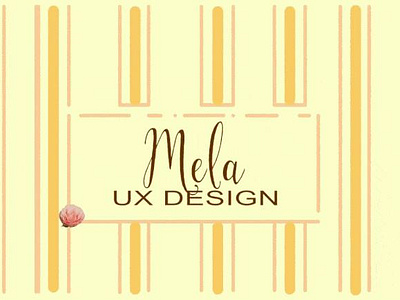 Mela UX Design Branding Image for FB Social Media branding design illustration image melauxdesign web