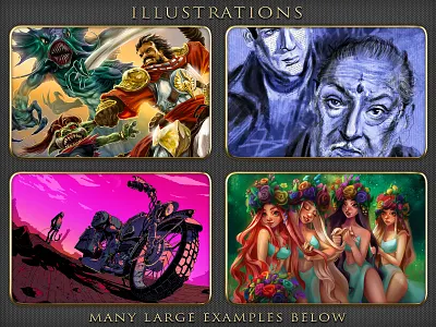 Illustrations for Books, Magazines, Games etc. 2d illustration acrylics illustration animal illustration book character childrens book illustration digital illustration illustration landscape illustration magazine nature illustration oil illustration pen ink illustration pencil illustration people illustration