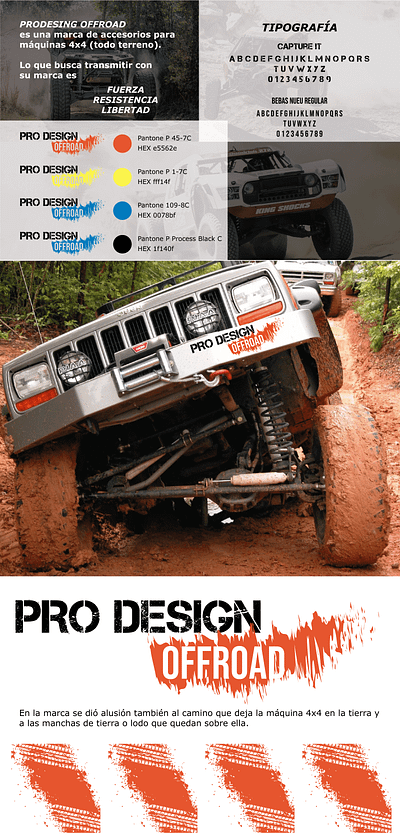 PRODESING - Offroad branding design graphic design logo typography