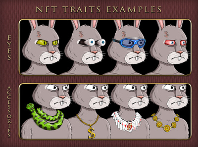 NFT Traits Design nft nft art nft design nft traits traits design