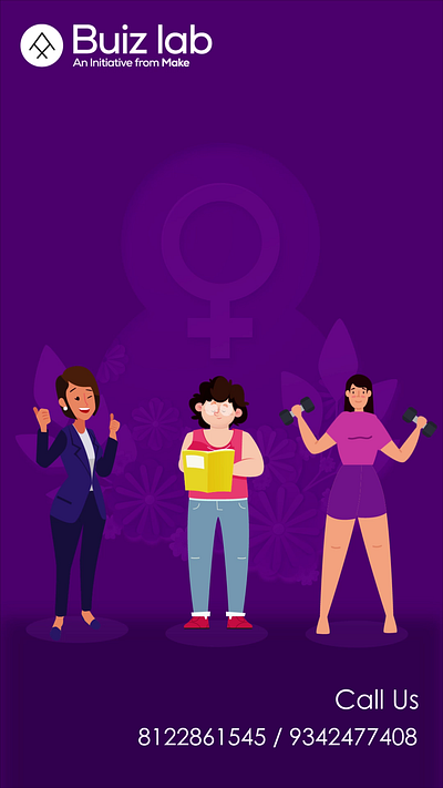 women's day creative poster 3d after effects animation character design creative creativeposter graphic design illustration illustrator motion graphics uniquedesign womensday