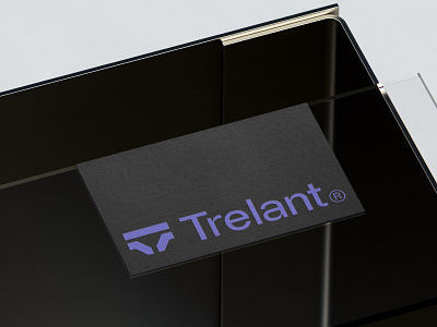 Trelant® Brand Identity brand brand identity branding business card card futuristic identity logo logo design logomark logotype stationary symbol visual