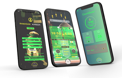 Ramadan Apps Design ui