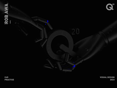 Q20 brand motion design 3d animation branding graphic design logo motion graphics