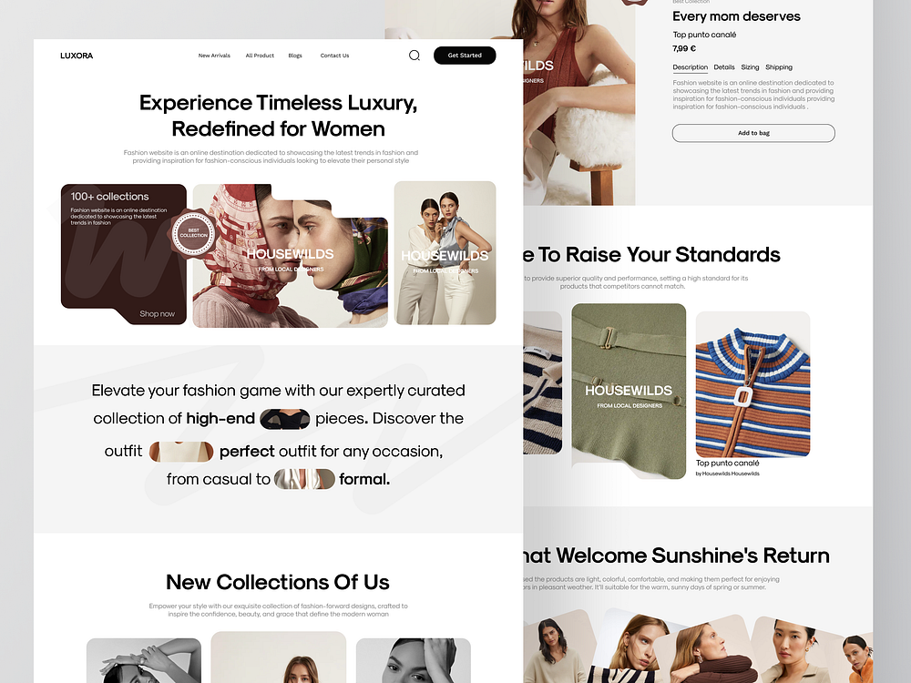 Clothing Website designs, themes, templates and downloadable graphic
