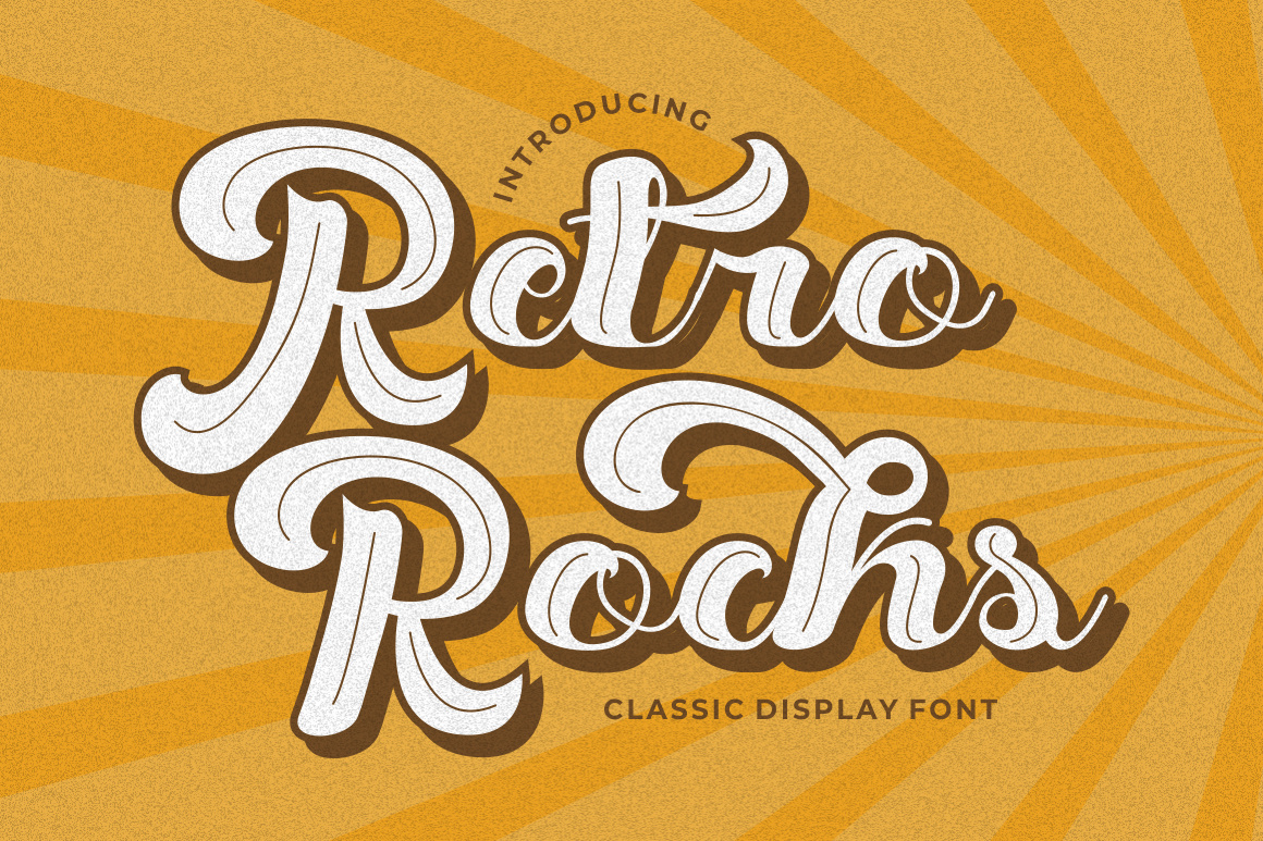 Free Classic Display Font - Retro Rock by PutraCetol Studio on Dribbble