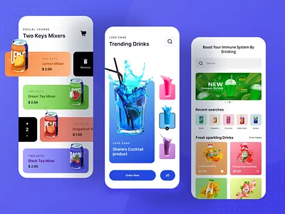 Special Drinks App Exploration app app design design drink drinks drinks app drinks app design drinks app exploration illustration minimal mobile mobile app mobile app design product design recipe special drinks special drinks app exploration ui ui app ui design