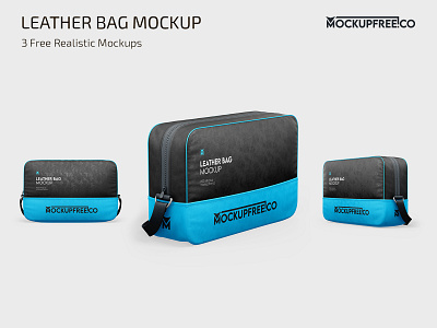 Free Leather Bag Mockup PSD bag bags free freebie leather mock up mock ups mockup mockups photoshop product psd template templates