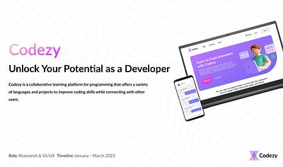 Discover Programming with Codezy app design figma graphic design mobile app product design responsive ui ux