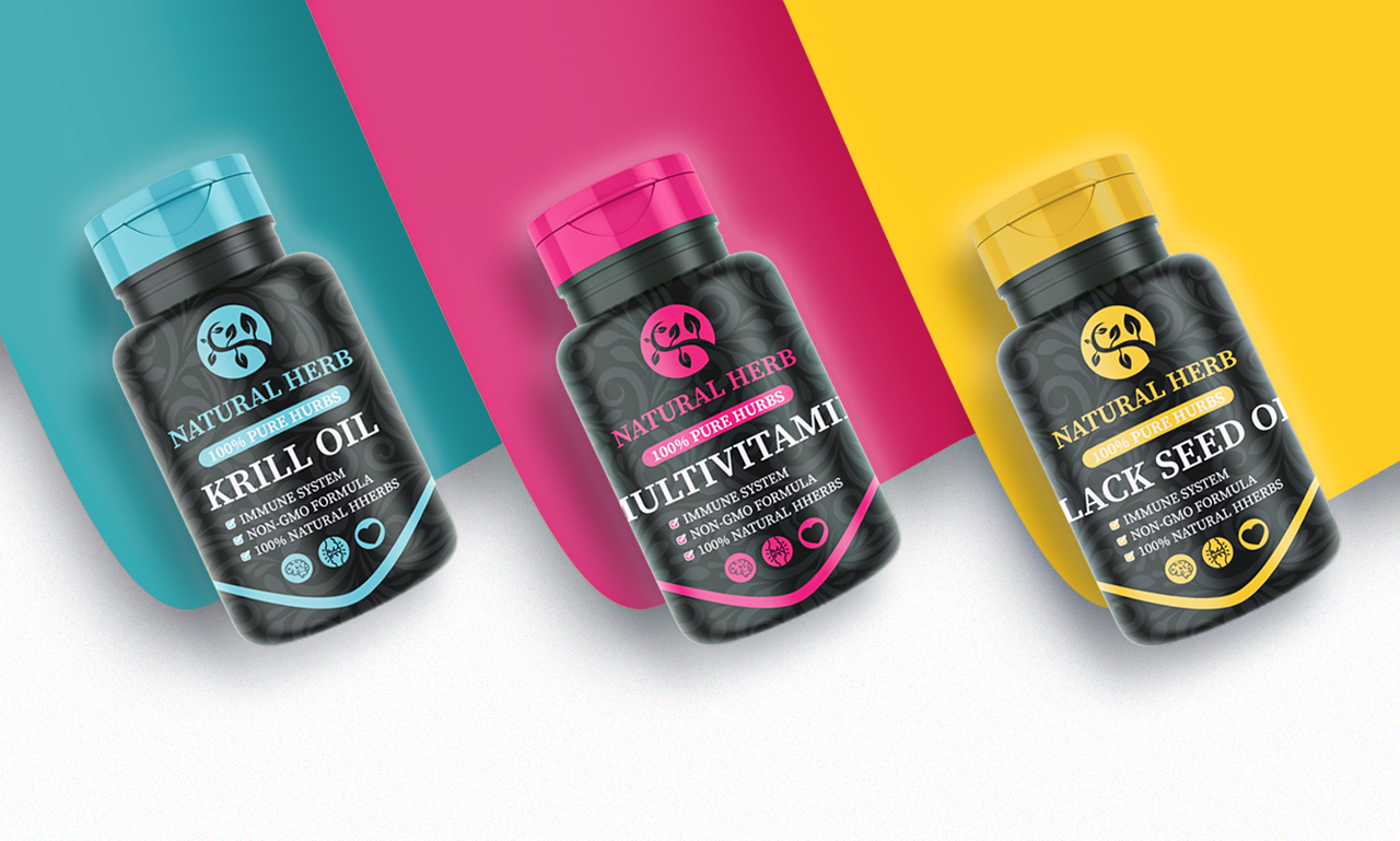 Example of Organic Supplement & Cbd Product Design