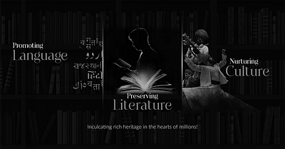 Rekhta Foundation Web Banner Design branding graphic design web banner