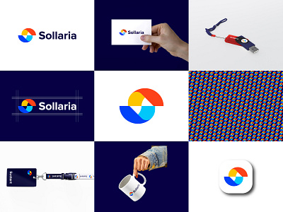 S Letter Logo | Solaria Logo Design branding business logo company logo development logo gradeint graphic design iconic identity letter logo logo logo design modern monogram logo s letter logo s logo solar lgo solaria sun sun logo sustanibalr