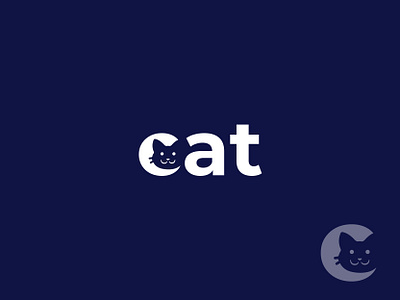Cat logo design brand branding cat logo black cat logo design caterpillar cat logo creative cat logo cute cat logo design graphic design illustration logo typography vector