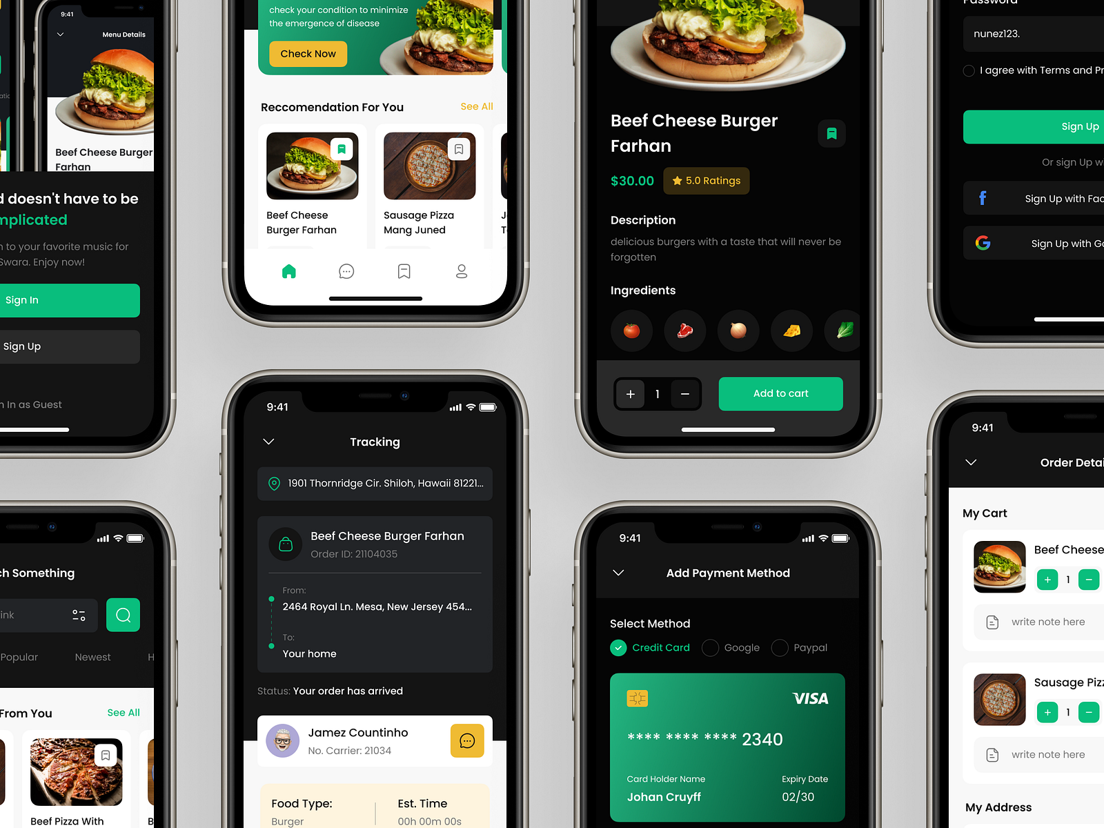 Fodidi Food Ordering Apps For UI Kits by Wildan Hidayattulloh on Dribbble