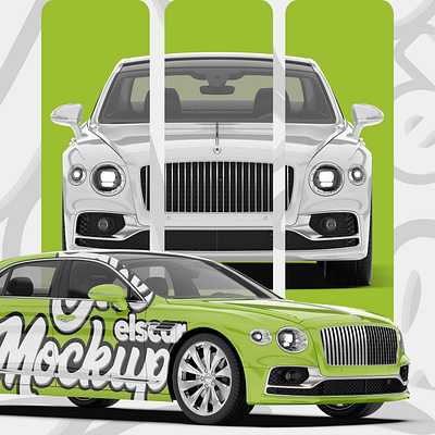 Luxury Car Mockup - 001 advertising branding design graphic design graphics illustration logo marketing ui