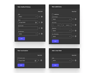 Popup design for Medical SAAS product