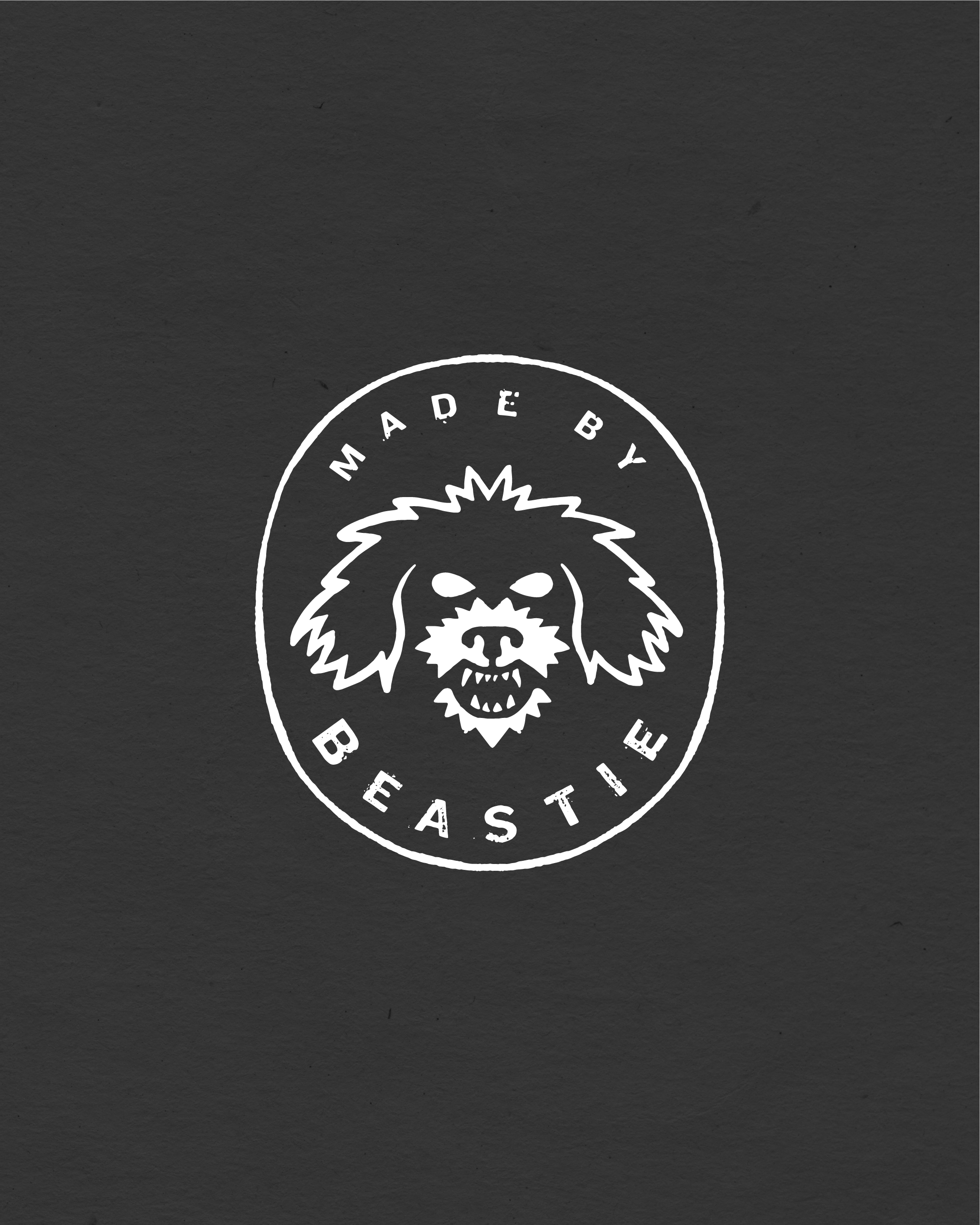 Made X Beastie - badge badge branding madexbeastie