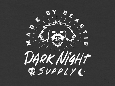 Dark Night Supply - badge branding madexbeastie