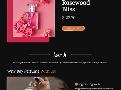 Luxury Fine Fragrances Story! android app beauty branding designing development ecommerce fasion fragrances graphic design ios lady mobile perfume react shopify shopifyapp vector web woo commerce