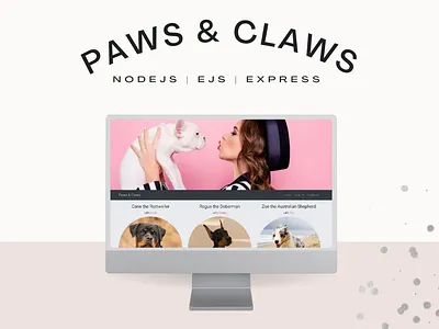 paws and claws design development
