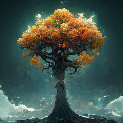 Tree Of Life design graphic design illustration photoshop